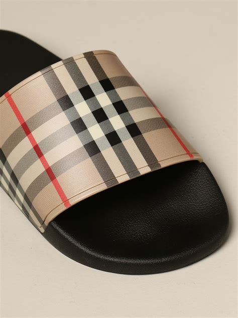 burberry slipper damen|burberry slippers for men.